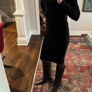 BCBGeneration Black Stretch Pencil Skirt Midi XS/S